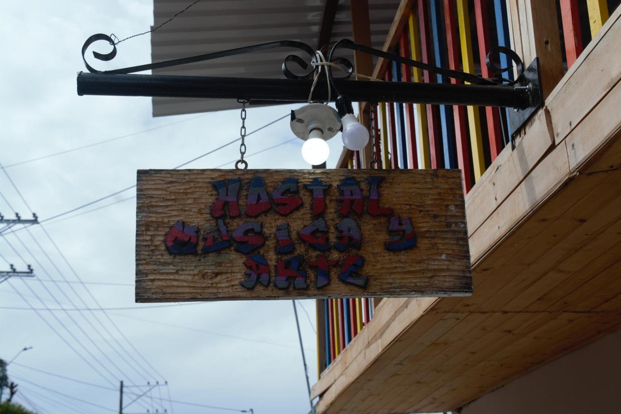 San Agustín Hostal Musica Y Arte מראה חיצוני תמונה